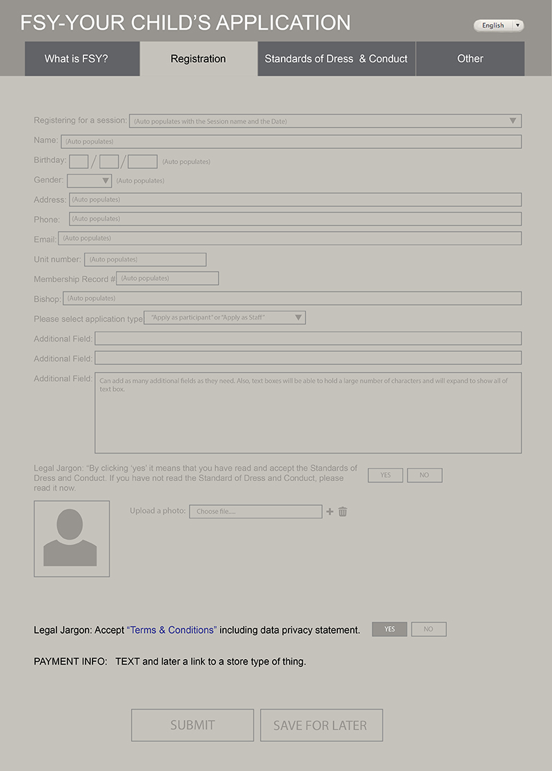 FSY Registration Tool Erin T. Lloyd